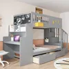 Postel STILVORA, patrová, rozměry 90x200 cm, s úložnými Náhled obrázku produktu 1
