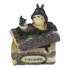 Kazeta / popelník s rezinovou figurkou Totoro a Chuu-Totoro Náhled obrázku produktu 2