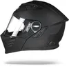 Simpson Darksome Solid Motorrad Klapphelm, schwarz matt, Produktbild-Vorschau 4