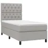 "2026 Promotion" Boxspringbett mit Matratze - Hellgrau Produktbild-Vorschau 2