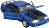 Maisto Ford Mustang SVT Cobra 1993 1:24 blau metallic Produktbild-Vorschau 3