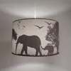 Olucia - SAFARI - Pendelleuchte für Kinderzimmer - Grau Produktbild-Vorschau 5