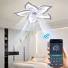 Smart Deckenventilator mit LED-Licht - 50W Deckenlampe - Produktbild-Vorschau 4