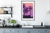 MuchoWow® MuchoWow® Gerahmtes Poster Palme - Nacht - Sommer Produktbild-Vorschau 4