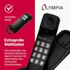 Olympia 2293 Olympia Telefon 4510, schnurgebunden Productafbeelding-voorbeeld 6