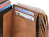 Bear Design Kartenetui Geldbörse Leder cognac mit RFID Produktbild-Vorschau 8