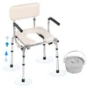 VEVOR: Silla de inodoro portátil con asiento acolchado, Vista previa de la imagen del producto 1