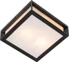 Nowoczesna lampa ścienna zewnętrzna czarna 2-światłowa IP44 Podgląd zdjęcia produktu 4