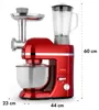 Klarstein hnětač, kuchyňský robot s mlýnkem na maso, 1800 W Náhled obrázku produktu 9