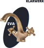 KLARWERK® EVA | Vintage Wasserhahn Bad Gold Messing Produktbild-Vorschau 1