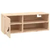 CLORIS Wandschrank 80x30x30 cm Massivholz Kiefer, 7 kg Produktbild-Vorschau 7
