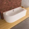 ECOLAM Badewanne 180x80 RECHTS Avita Eckbadewanne mit Produktbild-Vorschau 1