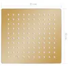vidaXL Doccia a pioggia in acciaio inox 20x20 cm quadrato Anteprima dell’immagine prodotto 6