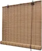 vidaXL Hnědá bambusová roleta 140x160 cm Náhled obrázku produktu 5