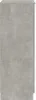 vidaXL Schuhschrank Betongrau 30x35x100 cm Holzwerkstoff Produktbild-Vorschau 6