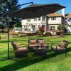 Parasol de jardin en aluminium, diamètre 300 cm, avec Voir les images du produit 8