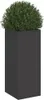 vidaXL Pflanzkübel Schwarz 32x29x75 cm Stahl Produktbild-Vorschau 4