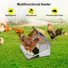 Futterautomat Hühner Hühnerfutterautomat aus Verzinkter Produktbild-Vorschau 3