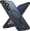 A black phone case with a magnetic ring is shown on a white background. Anteprima dell’immagine prodotto