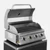 sweeek - Gasgrill mit 4 Brennern zum Stellen auf einen Produktbild-Vorschau 2