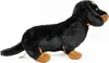 Kuscheltier Hund Dackel 30 cm schwarz-braun Plüschhund Produktbild-Vorschau 4