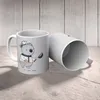 Mr. & Mrs. Panda Teetasse Beikoch Herz - Grau Pastell - Produktbild-Vorschau 4