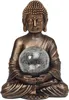 Zahradní dekorace Buddha Globe Solaire, popraskané sklo 12 Náhled obrázku produktu 3