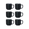 Espressotasse 100ml 6er Set Jasper schwarz Produktbild-Vorschau 2
