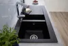 Einbauspüle Küchenspüle Spüle Granit Mineralite 100 x 50 Produktbild-Vorschau 11