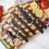 Messer-Set 6-teilig mit Schäler in Schwarz - ergonomisch & Produktbild-Vorschau 2