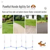 PawHut Hunde Agility Training Slalomstangen für Haustiere Produktbild-Vorschau 6