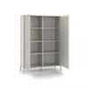 Hochregalschrank 104 cm ELBA - Kaschmir Produktbild-Vorschau 3