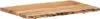 vidaXL Tischplatte Massivholz Akazie 100x(50-60)x3,8 cm Produktbild-Vorschau 10