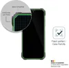 A close-up of a smartphone screen protector with marketing text and icons. Náhled obrázku produktu