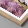 Gerahmtes Poster - Rahmen in heller Eiche - Rosa golden Produktbild-Vorschau 2
