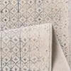 Eleganter Designer Teppich | glänzend | in blau-weiß Größe Produktbild-Vorschau 5