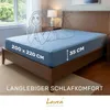 Lavea® 1er Set Spannbettlaken 200x220 cm aus Mikrofaser, Produktbild-Vorschau 2