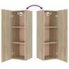 vidaXL 5 tlg. TV Schrank Set Sonoma Eiche Holzwerkstoff - Produktbild-Vorschau 10