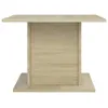 vidaXL Table basse en chêne Sonoma 55,5x55,5x40 cm Matériau Voir les images du produit 4