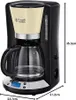 24033-56 Colours Plus+ Classic Cream Filterkaffeemaschine Produktbild-Vorschau 28