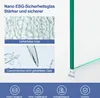 Heilmetz Duschabtrennung 130x140cm Duschwand für Badewanne Produktbild-Vorschau 3