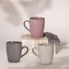 Set di 6 tazze da caffè in gres monocromatico moderno e Anteprima dell’immagine prodotto 4