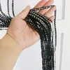 2er Pack Fadenvorhang 100x200cm Schwarz Vorhang Produktbild-Vorschau 2