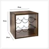 5five Simply Smart Weinregal Indus aus MDF-Platte braun Produktbild-Vorschau 5