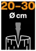 Spaltaxt X28-M L.710mm Stiel-L.630mm G.1770g Ku.FISKARS Produktbild-Vorschau 37