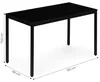 ModernHome NORD-BC Jídelní, pracovní stůl, 120 x 60 cm, Náhled obrázku produktu 5