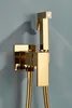 Bidetarmatur Ari Classic, Wandmontage, Messing, Produktbild-Vorschau 6
