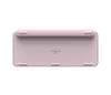 The back of a pink keyboard is shown against a white background. Anteprima dell’immagine prodotto