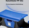 Wiltec Rollsitz bis 150 kg, Werkstatthocker mit Rollen, Produktbild-Vorschau 6