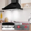 LEVIVO A+++ cofano aspirante 60cm ricircolo e scarico Anteprima dell’immagine prodotto 4